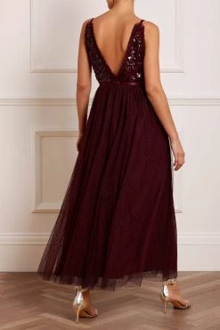 Needle & Thread Holding LTD Amalie Bodice Cami Ankle Gown