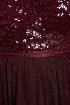 Needle & Thread Holding LTD Amalie Bodice Short Sleeve V-Neck Ankle Gown