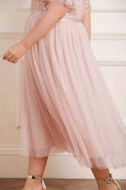 Needle & Thread Holding LTD All - Womenswear Amalie Bodice Short Sleeve V-Neck Ballerina Dress