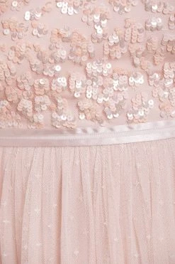 Needle & Thread Holding LTD All - Womenswear Amalie Bodice Short Sleeve V-Neck Ballerina Dress