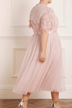 Needle & Thread Holding LTD All - Womenswear Amalie Bodice Short Sleeve V-Neck Ballerina Dress