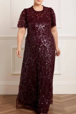 Needle & Thread Holding LTD Amalie Sequin Gown All - Womenswear