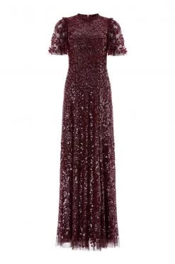 Needle & Thread Holding LTD Amalie Sequin Gown All - Womenswear