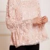 Needle & Thread Holding LTD Amalie Sequin Top
