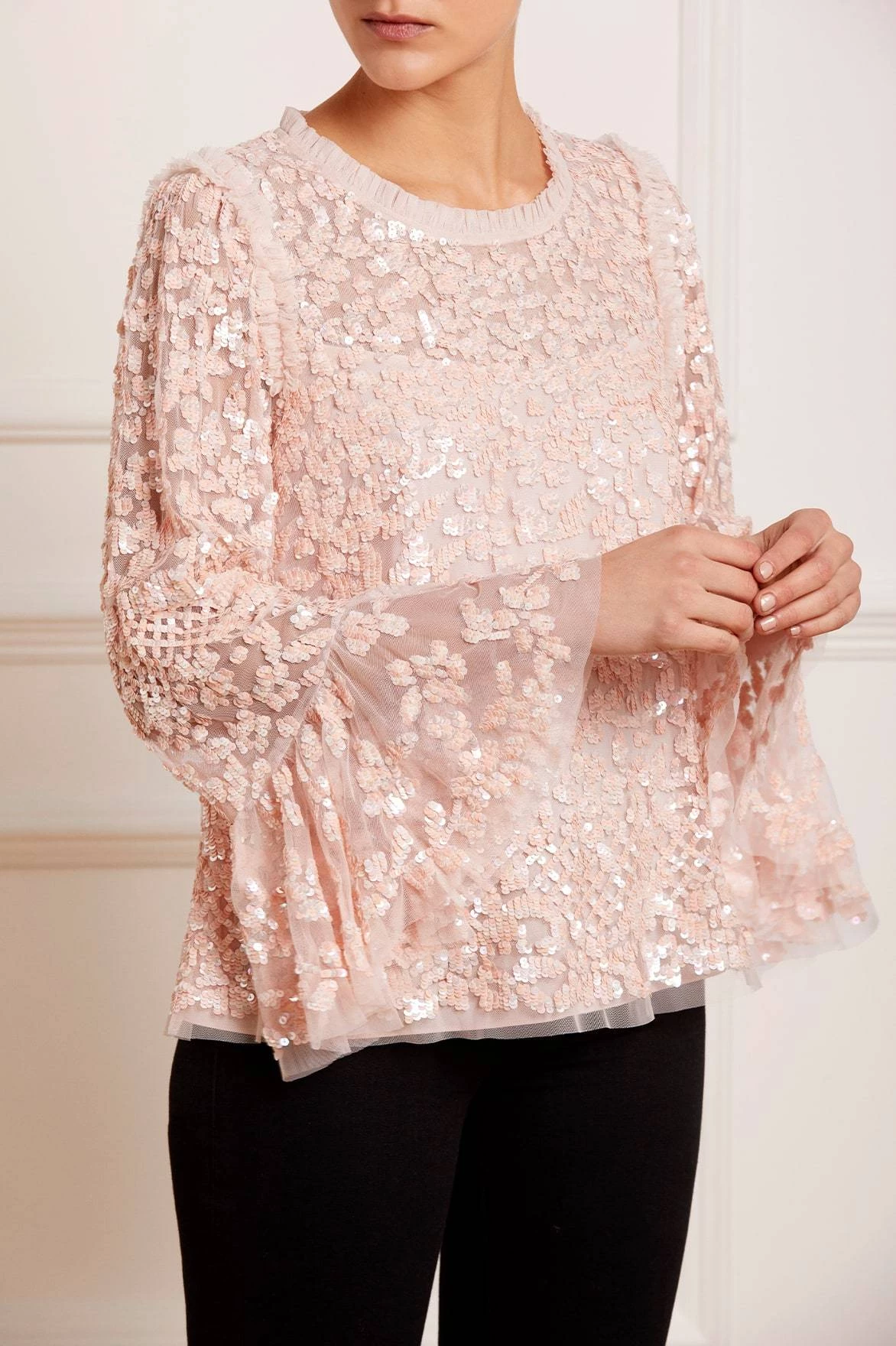 Needle & Thread Holding LTD Amalie Sequin Top 1 Needle & Thread Holding LTD Amalie Sequin Top