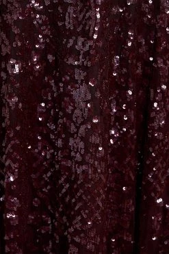 Needle & Thread Holding LTD Amalie Sequin V-Neck Ballerina Dress