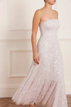 Needle & Thread Holding LTD New Arrivals Amaryllis Strapless Corset Gown