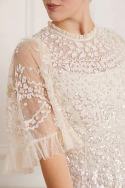 Needle & Thread Holding LTD Anais Sequin Ballerina Dress All - Womenswear