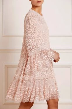 Needle & Thread Holding LTD All - Womenswear Annie Sequin Tiered Mini Dress