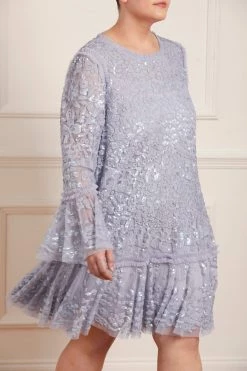 Needle & Thread Holding LTD New Arrivals Annie Sequin Tiered Mini Dress 21 Needle & Thread Holding LTD New Arrivals Annie Sequin Tiered Mini Dress