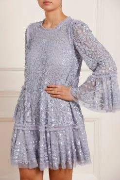 Needle & Thread Holding LTD New Arrivals Annie Sequin Tiered Mini Dress 15 Needle & Thread Holding LTD New Arrivals Annie Sequin Tiered Mini Dress