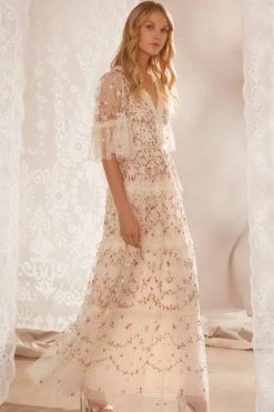 Needle & Thread Holding LTD Araminta Lace Gown