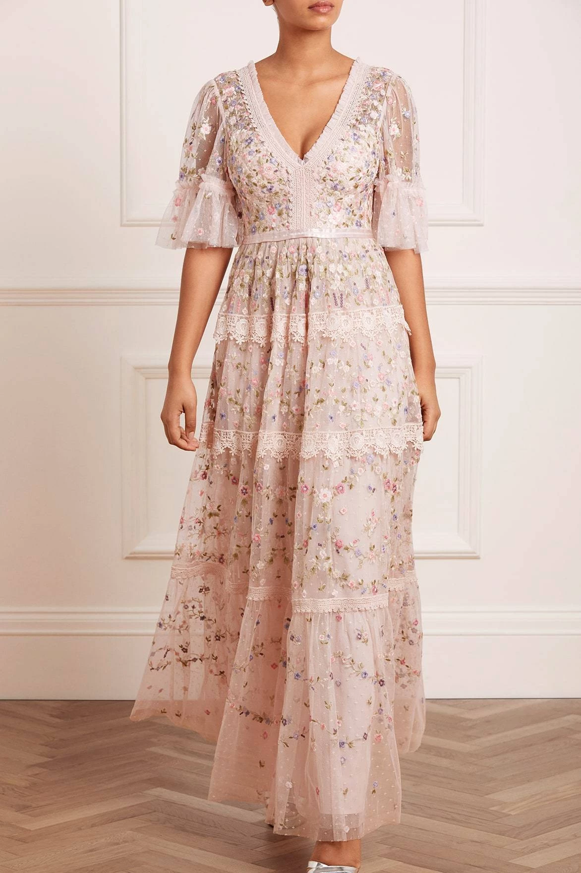 Needle & Thread Holding LTD All - Womenswear Araminta Lace Gown 1 Needle & Thread Holding LTD All - Womenswear Araminta Lace Gown