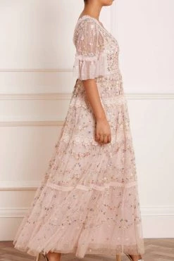 Needle & Thread Holding LTD All - Womenswear Araminta Lace Gown 12 Needle & Thread Holding LTD All - Womenswear Araminta Lace Gown