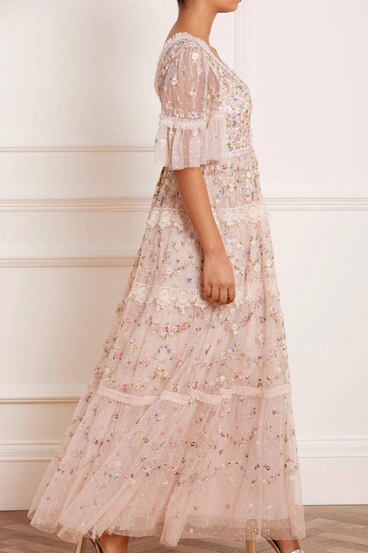 Needle & Thread Holding LTD All - Womenswear Araminta Lace Gown 4 Needle & Thread Holding LTD All - Womenswear Araminta Lace Gown