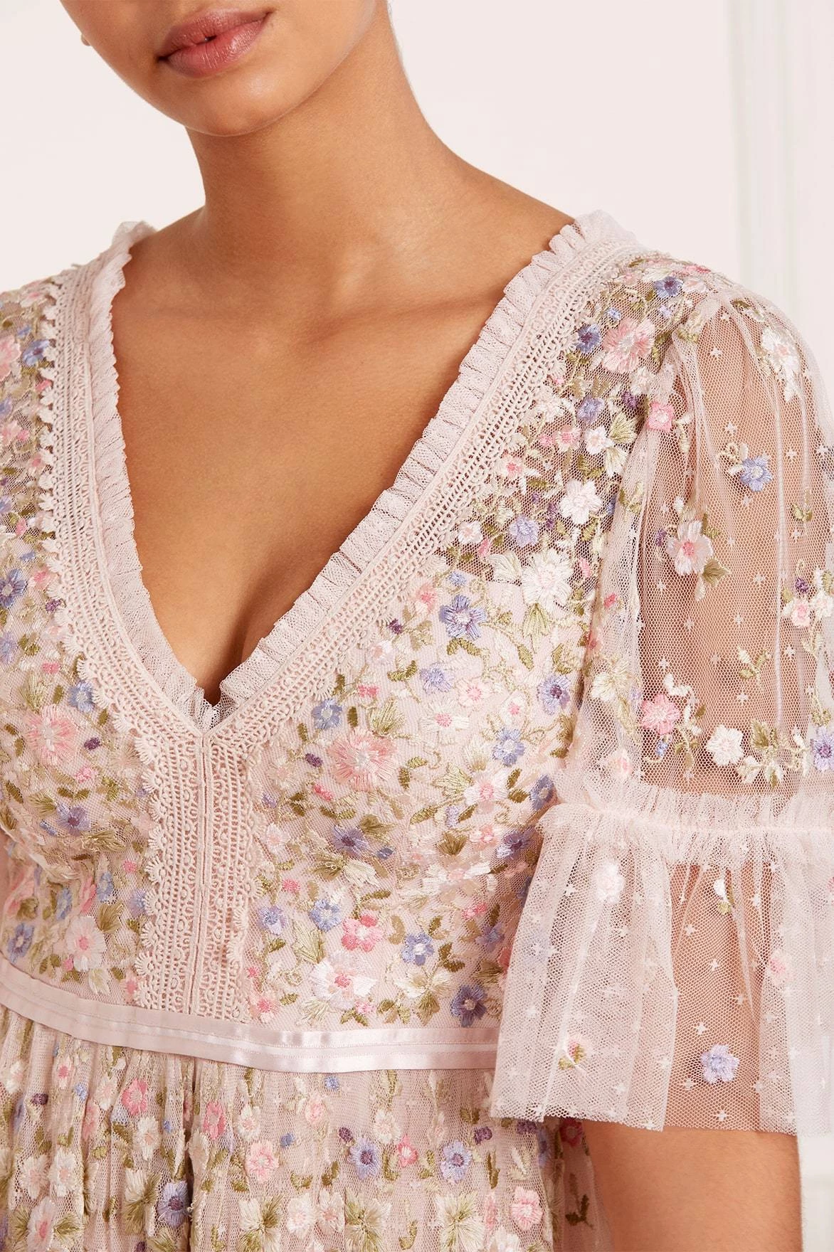 Needle & Thread Holding LTD All - Womenswear Araminta Lace Gown 8 Needle & Thread Holding LTD All - Womenswear Araminta Lace Gown