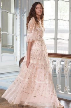 Needle & Thread Holding LTD All - Womenswear Araminta Lace Gown 17 Needle & Thread Holding LTD All - Womenswear Araminta Lace Gown