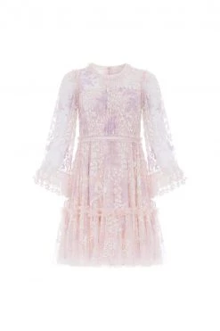 Needle & Thread Holding LTD Audrey Long Sleeve Mini Dress 10 Needle & Thread Holding LTD Audrey Long Sleeve Mini Dress