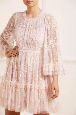 Needle & Thread Holding LTD Audrey Long Sleeve Mini Dress 11 Needle & Thread Holding LTD Audrey Long Sleeve Mini Dress