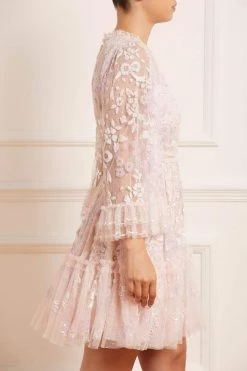 Needle & Thread Holding LTD Audrey Long Sleeve Mini Dress 12 Needle & Thread Holding LTD Audrey Long Sleeve Mini Dress