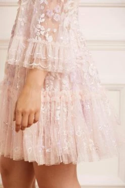 Needle & Thread Holding LTD Audrey Long Sleeve Mini Dress 13 Needle & Thread Holding LTD Audrey Long Sleeve Mini Dress