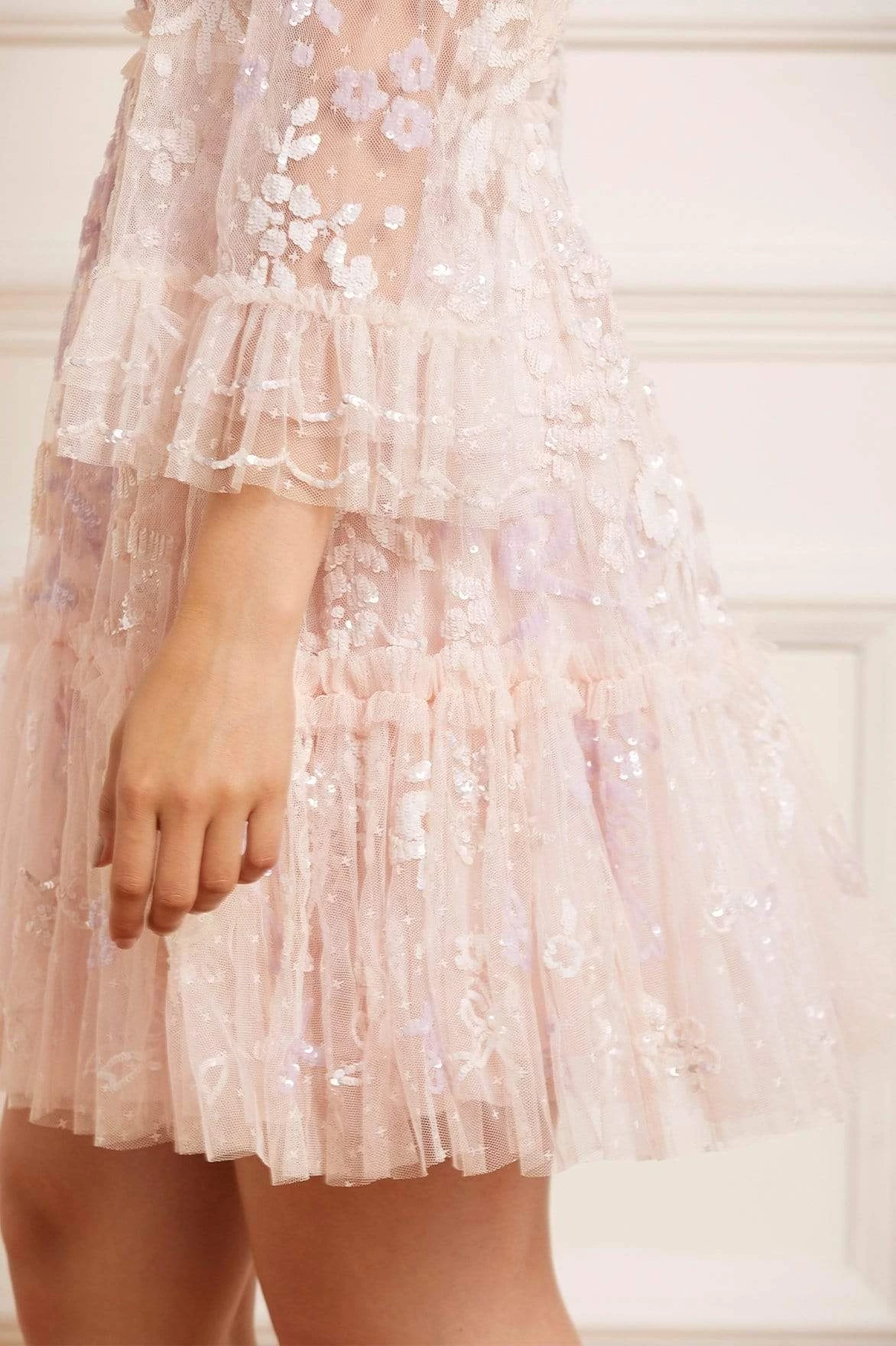 Needle & Thread Holding LTD Audrey Long Sleeve Mini Dress 5 Needle & Thread Holding LTD Audrey Long Sleeve Mini Dress