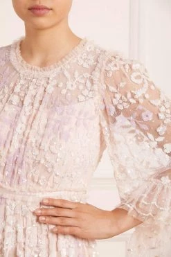 Needle & Thread Holding LTD Audrey Long Sleeve Mini Dress 14 Needle & Thread Holding LTD Audrey Long Sleeve Mini Dress