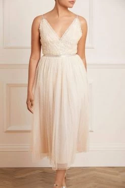 Needle & Thread Holding LTD Aurelia Bodice Cami Ballerina Dress All - Womenswear