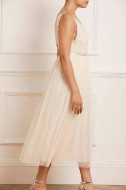 Needle & Thread Holding LTD Aurelia Bodice Cami Ballerina Dress All - Womenswear