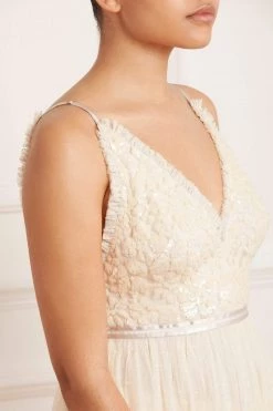 Needle & Thread Holding LTD Aurelia Bodice Cami Ballerina Dress All - Womenswear