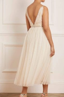 Needle & Thread Holding LTD Aurelia Bodice Cami Ballerina Dress All - Womenswear