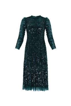 Needle & Thread Holding LTD Aurelia Long Sleeve Ballerina Dress