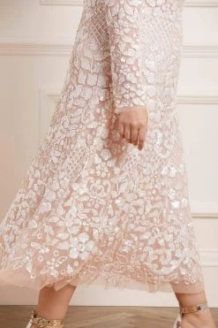 Needle & Thread Holding LTD Aurelia Long Sleeve Ballerina Dress