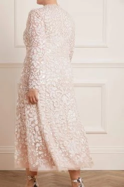 Needle & Thread Holding LTD Aurelia Long Sleeve Ballerina Dress