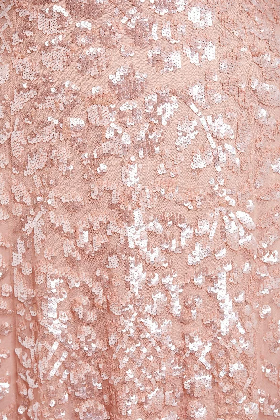 UK Needle & Thread Holding LTD All - Womenswear Aurelia Long Sleeve Gown 7 UK Needle & Thread Holding LTD All - Womenswear Aurelia Long Sleeve Gown