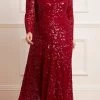 Needle & Thread Holding LTD Aurelia Long Sleeve Gown