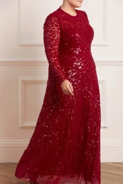 Needle & Thread Holding LTD Aurelia Long Sleeve Gown