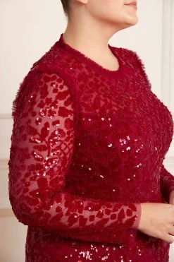 Needle & Thread Holding LTD Aurelia Long Sleeve Gown