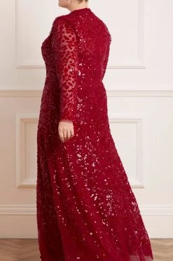 Needle & Thread Holding LTD Aurelia Long Sleeve Gown