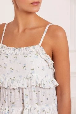 Needle & Thread Holding LTD Bijou Rose Cotton Ruffle Sun Dress All - Womenswear