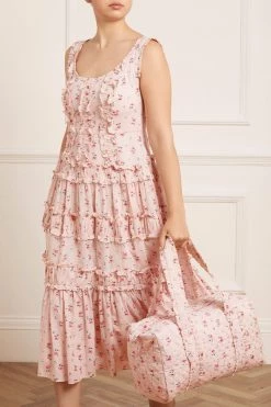 Needle & Thread Holding LTD Bijou Rose Quilted Shoulder Bag