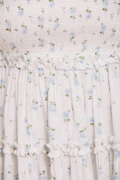 Needle & Thread Holding LTD Bijou Rose Smocked Day Ankle Gown