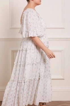 Needle & Thread Holding LTD Bijou Rose Smocked Day Ankle Gown