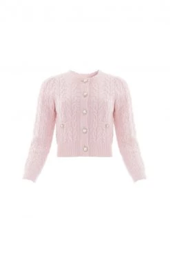 Needle & Thread Holding LTD Cable Bobble Short Cardigan All - Womenswear