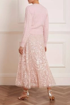 Needle & Thread Holding LTD Cable Bobble Short Cardigan All - Womenswear