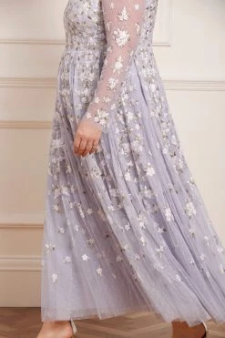 Needle & Thread Holding LTD Camellia Ditsy Ankle Gown