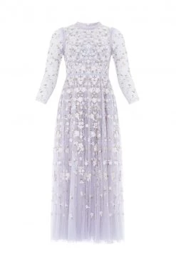 Needle & Thread Holding LTD Camellia Ditsy Ankle Gown