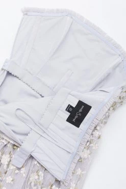 Needle & Thread Holding LTD Camellia Ditsy Strapless Corset Ankle Gown New Arrivals