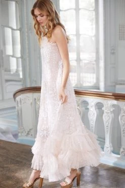 Needle & Thread Holding LTD Celia Cami Ankle Gown