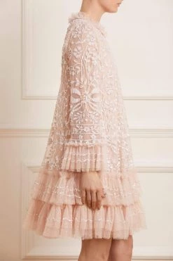 Needle & Thread Holding LTD All - Womenswear Celia Long Sleeve Mini Dress